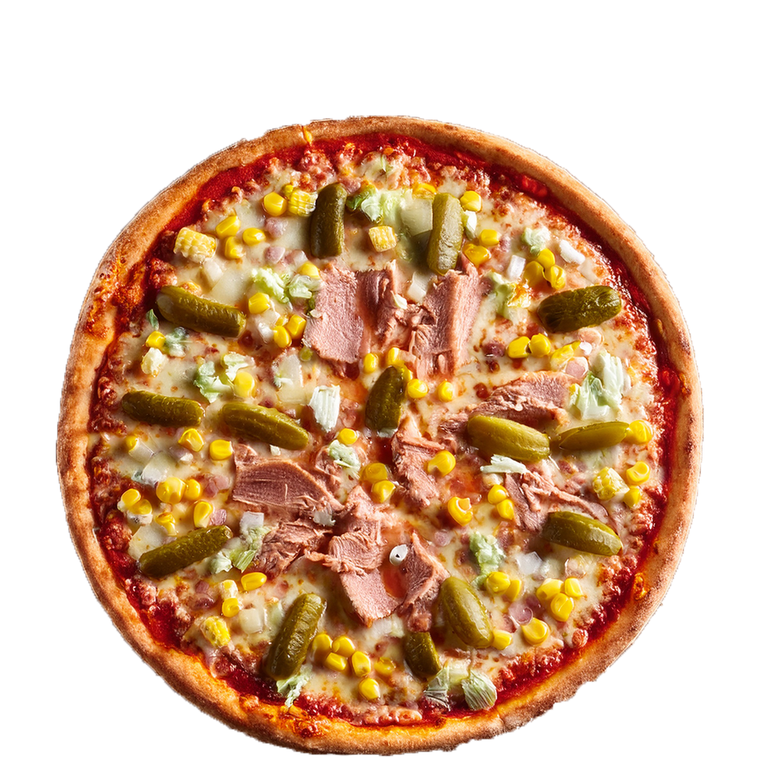 Ton Balıklı Pizza Menu